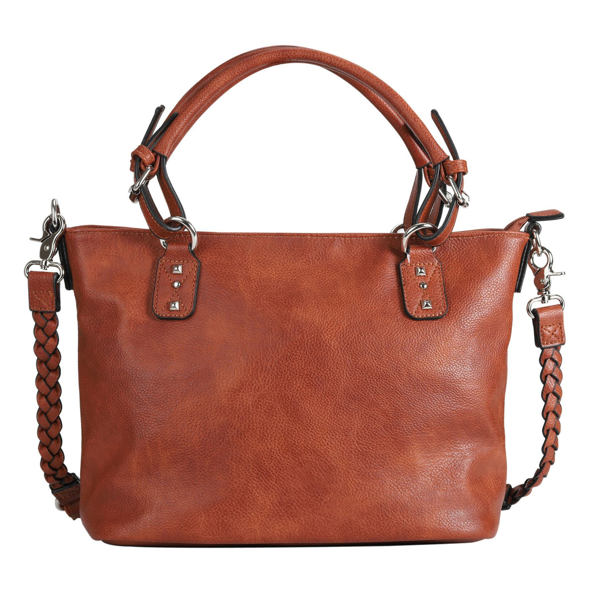 Ella Braided Concealed-Carry Satchel