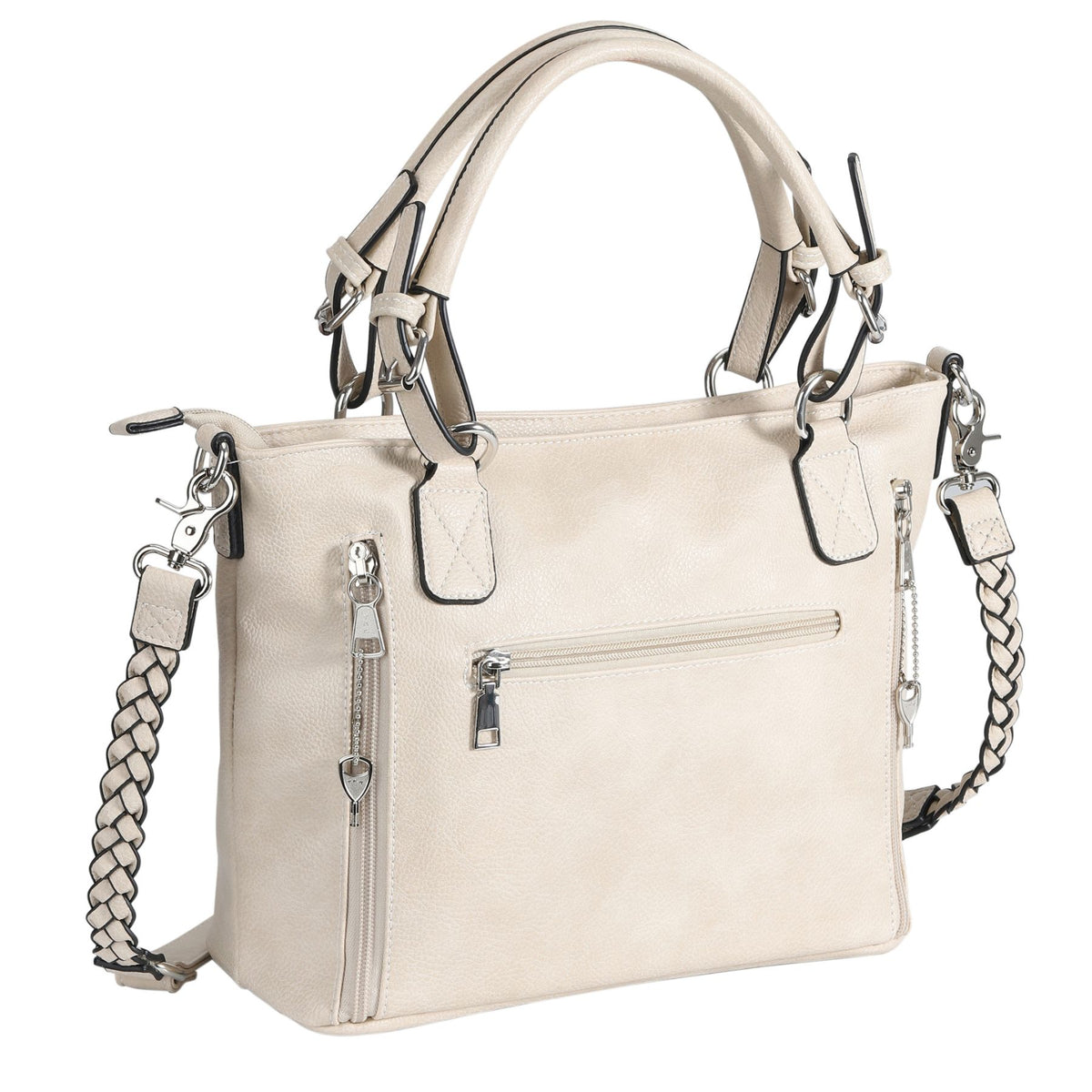 Ella Braided Concealed-Carry Satchel