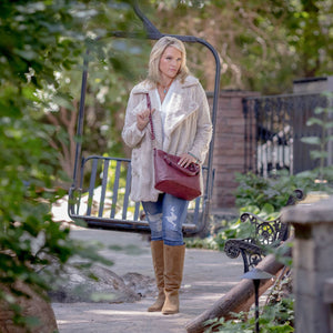 Ella Braided Concealed-Carry Satchel