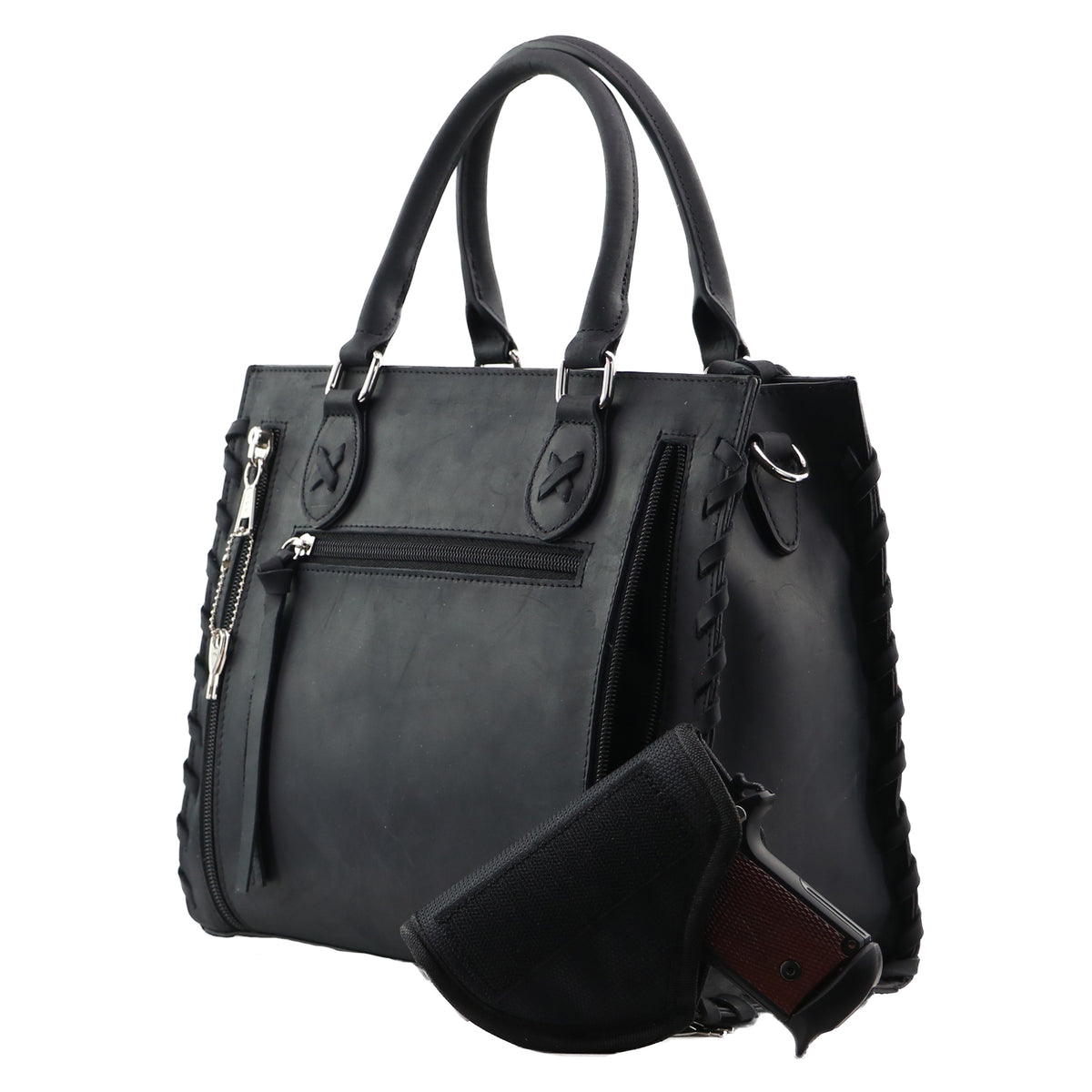 Emma Laced Concealed-Carry Satchel