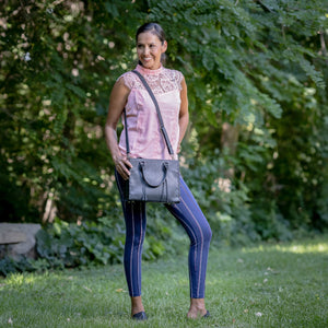 Emma Laced Concealed-Carry Satchel