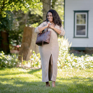 Norah Laced Concealed-Carry Tote