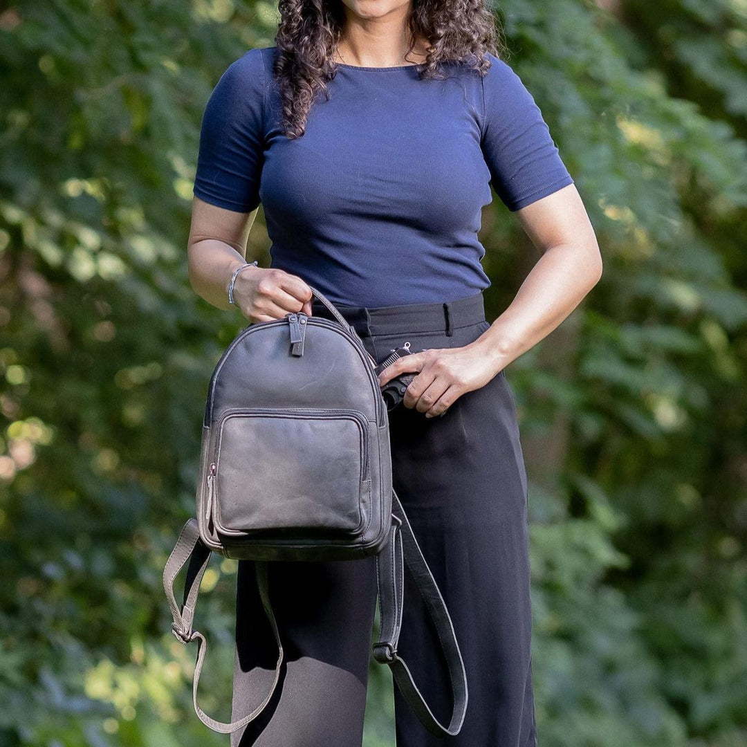 concealed carry leather backpack Concealed-Carry Backpack | Reese Unisex | GunGoddess