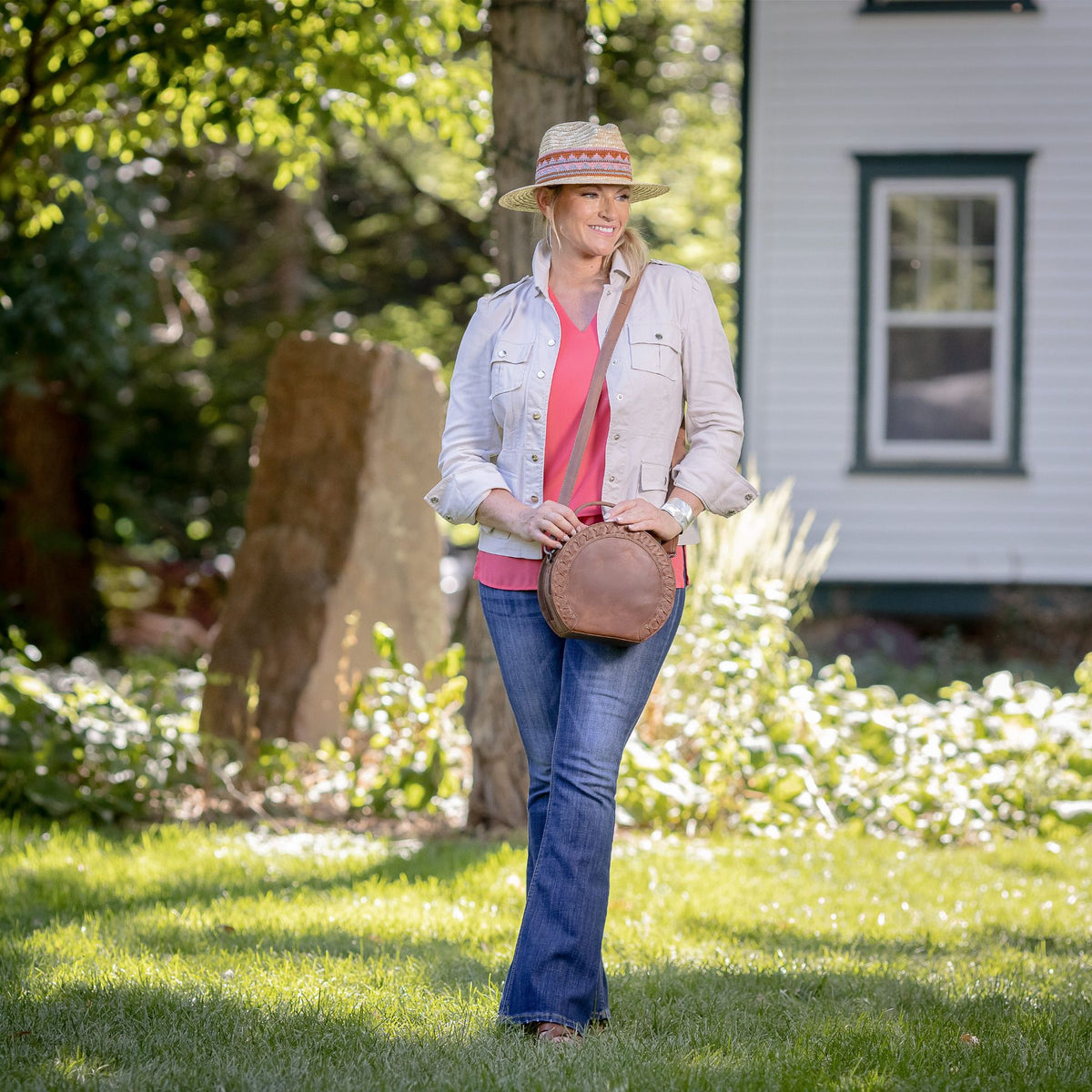 Oaklee Concealed-Carry Cross-Body Organizer