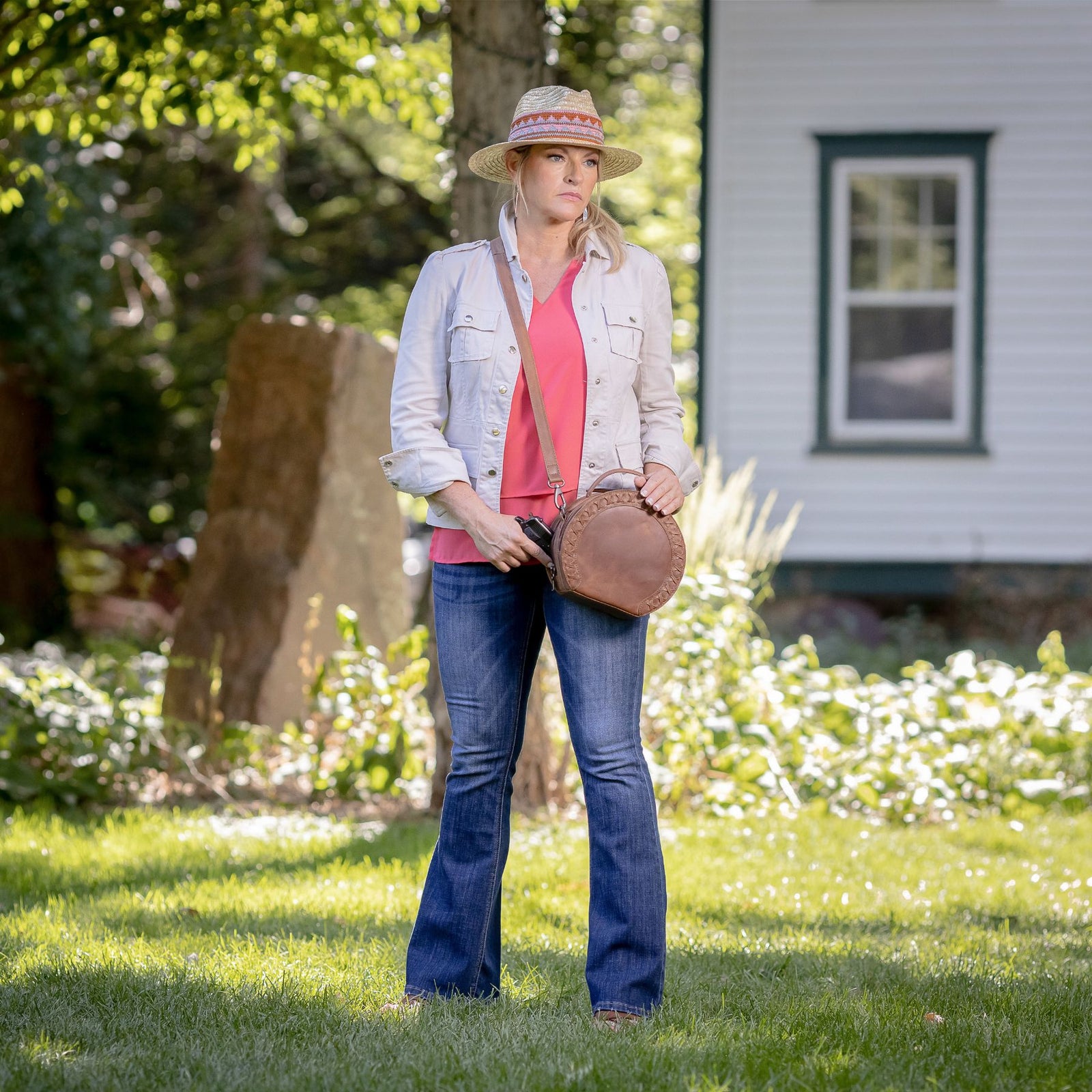 Oaklee Concealed-Carry Cross-Body Organizer