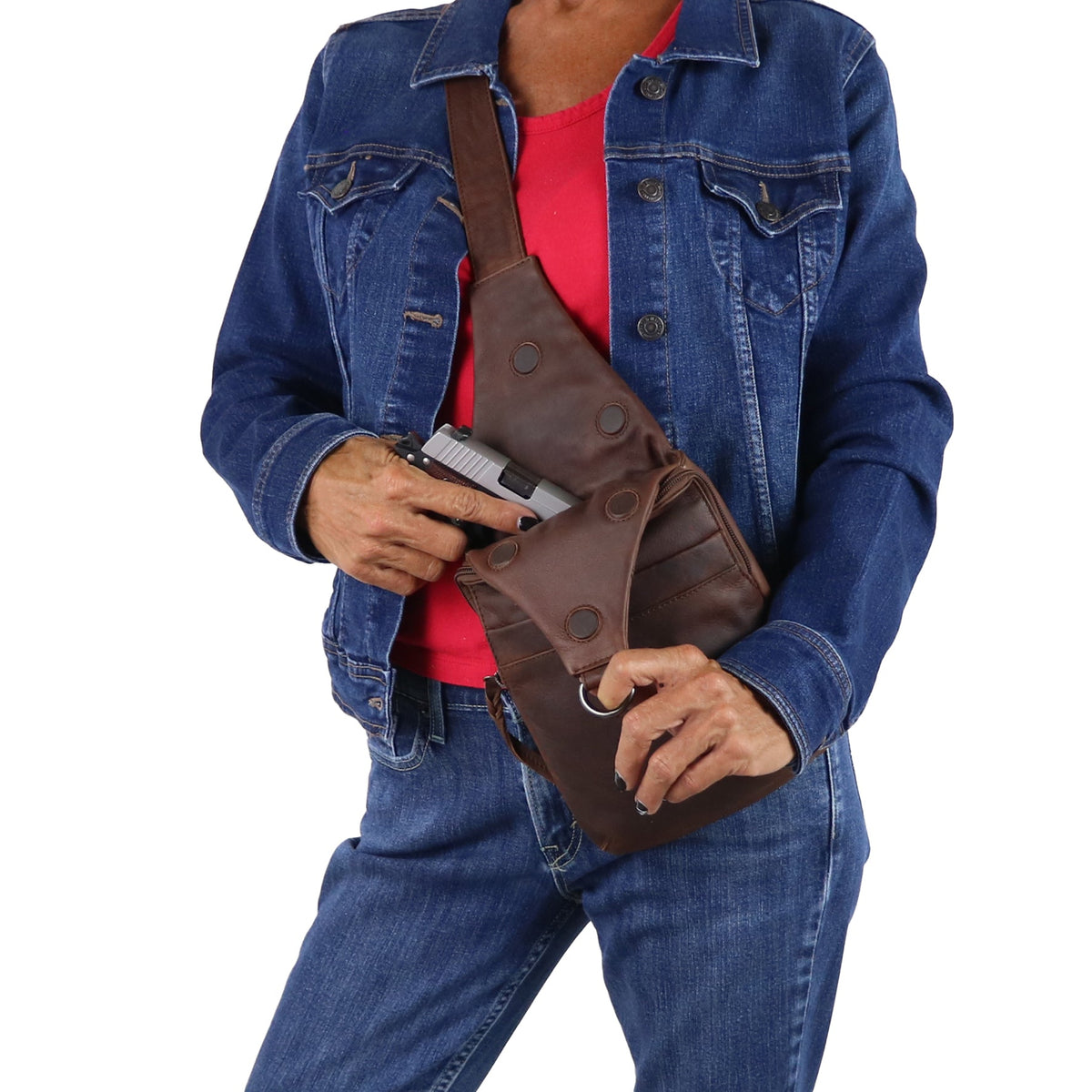 Dak Unisex Concealed-Carry Sling Pack