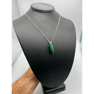 Gemstone Bullet Pendant