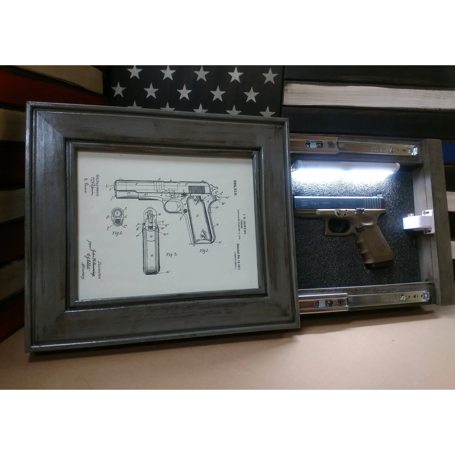 Concealment Picture Frame