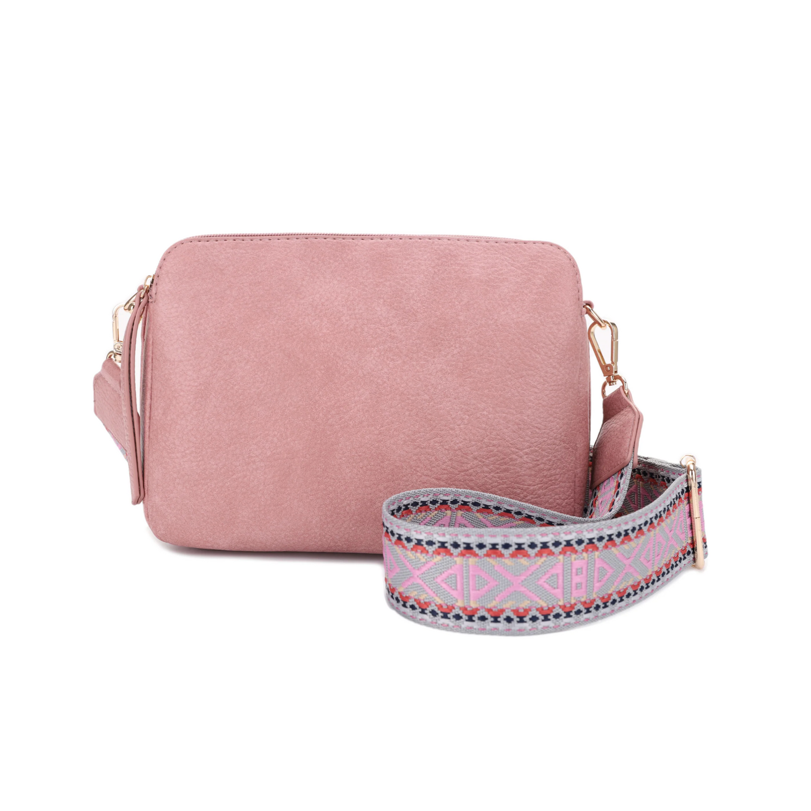 Rebecca Triple Compartment Lock and Key Concealed Carry Crossbody