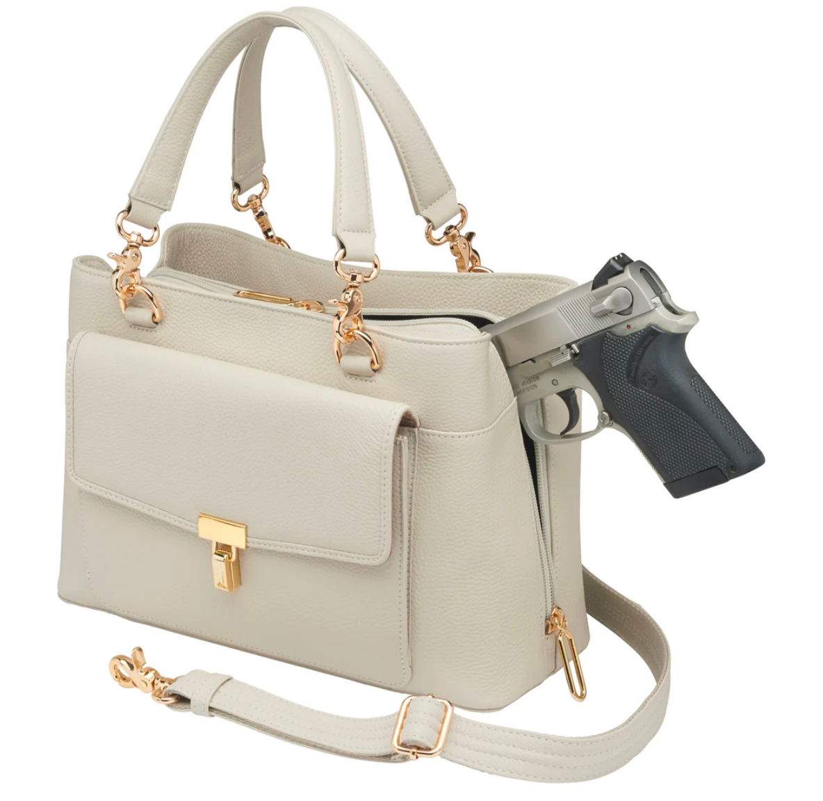 Avenue Large Satchel Concealed Carry Bag