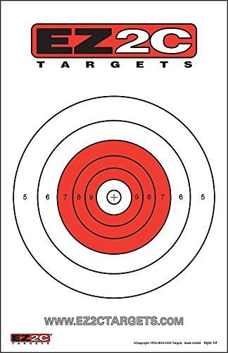 125 EZ2C Targets Instructors Favorites 5 Styles Paper Targets Bundle 11"x17" USA Made
