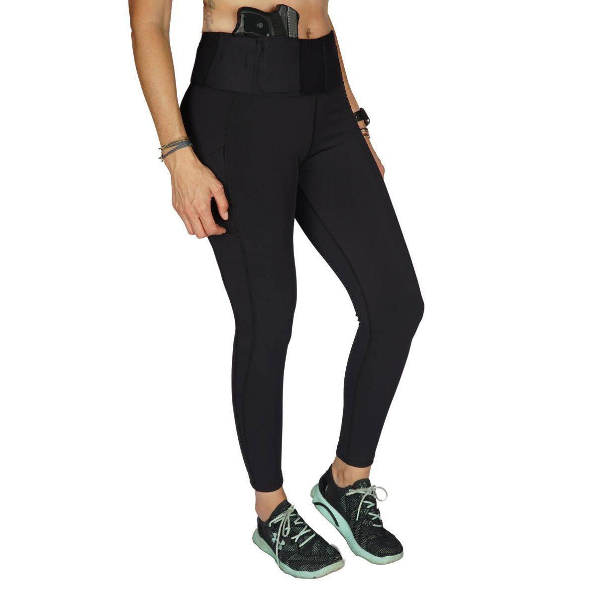Eclipse Concealed Carry Legging | Black