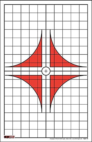 200 EZ2C Targets 8 Rifle Styles Package Paper Shooting Targets for Range 11”x17” USA MADE