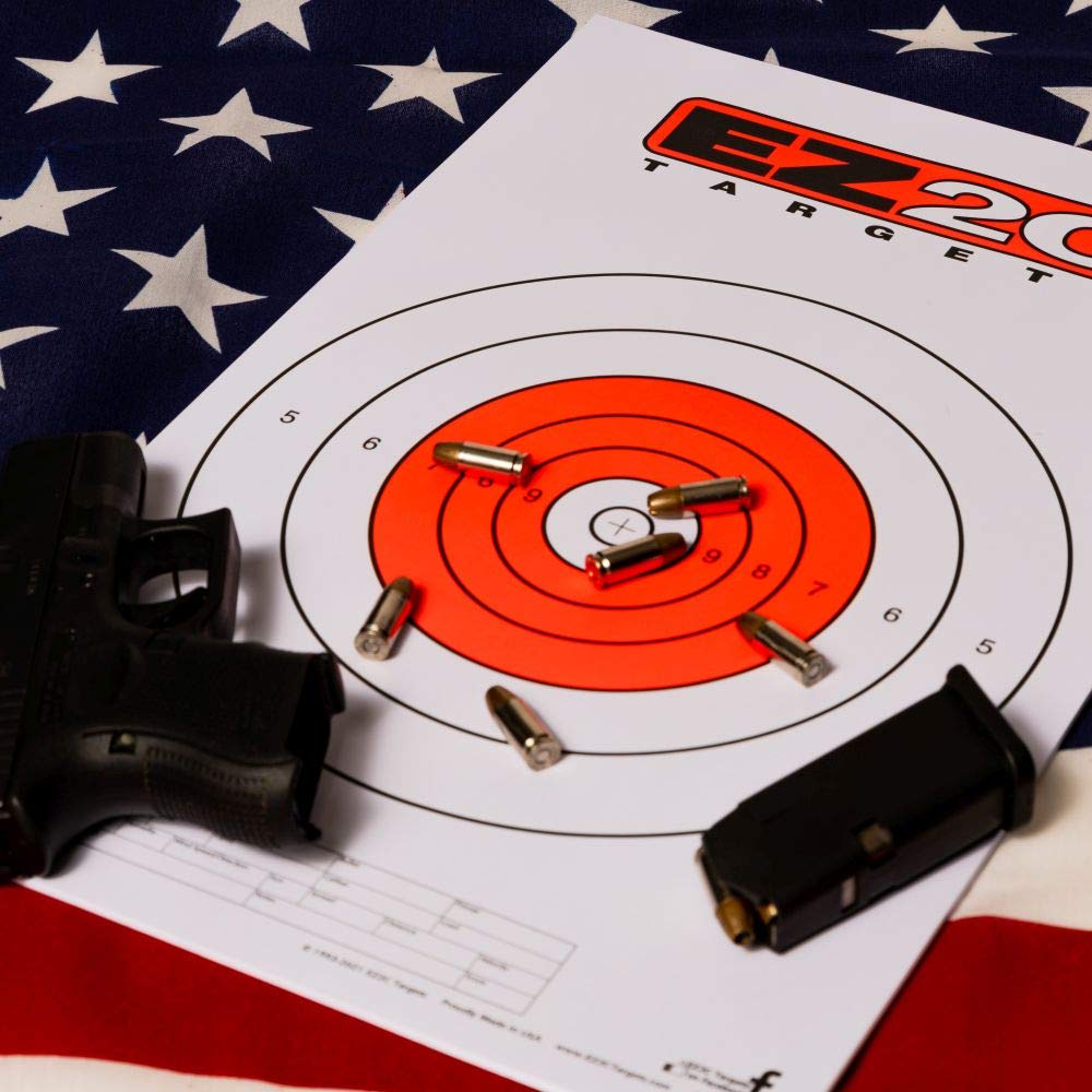EZ2C Targets #12: Paper Shooting Targets for B16 11"x17" USA MADE