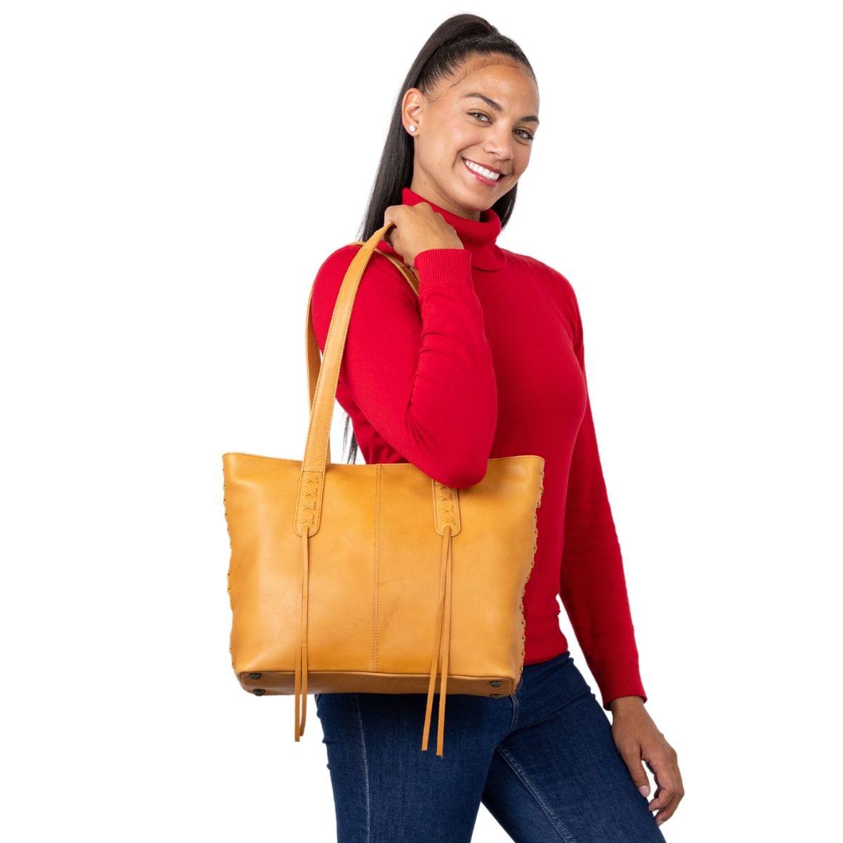 Norah Laced Concealed-Carry Tote