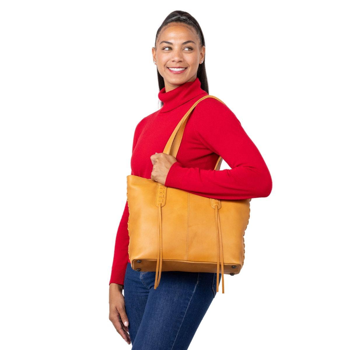 Norah Laced Concealed-Carry Tote