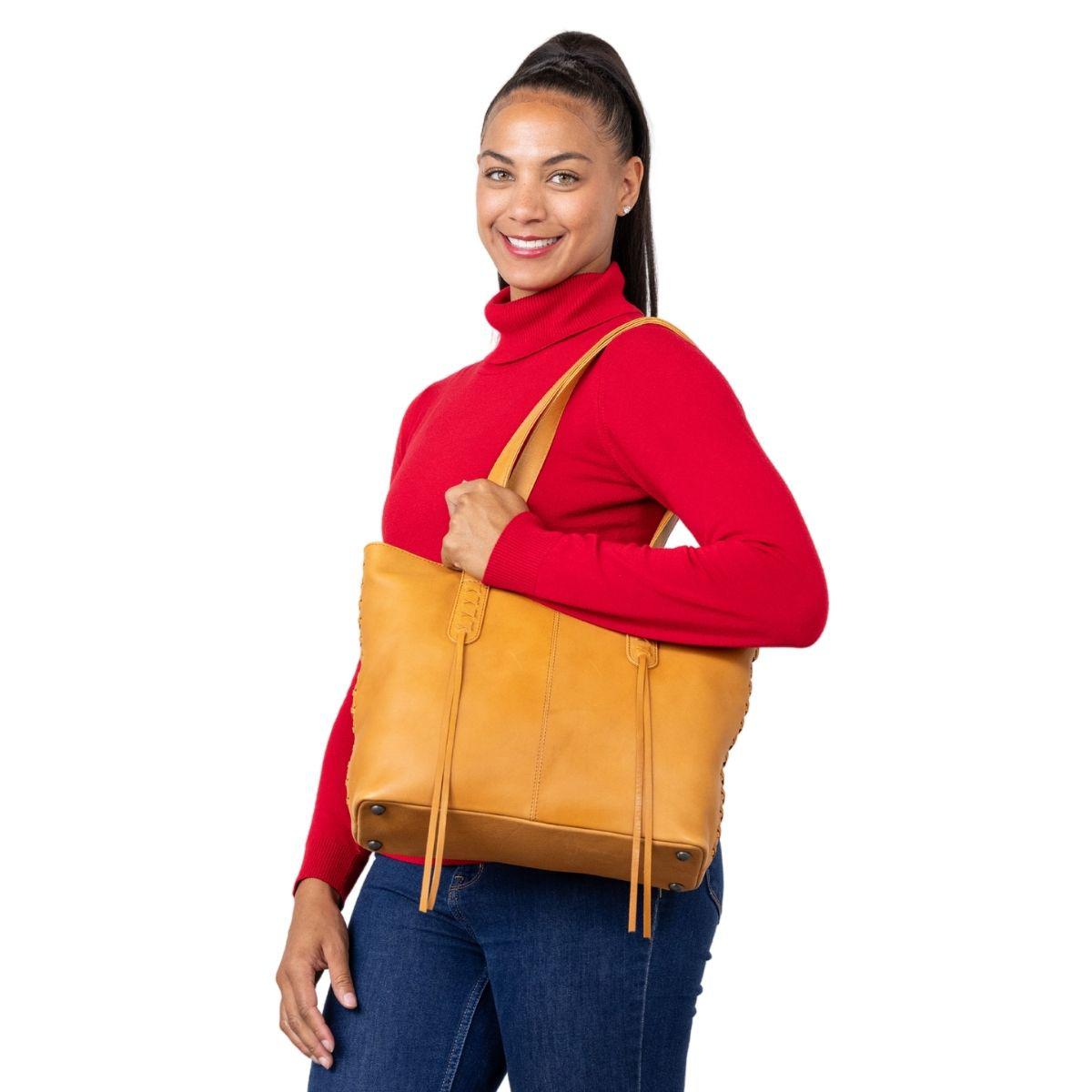 Norah Laced Concealed-Carry Tote