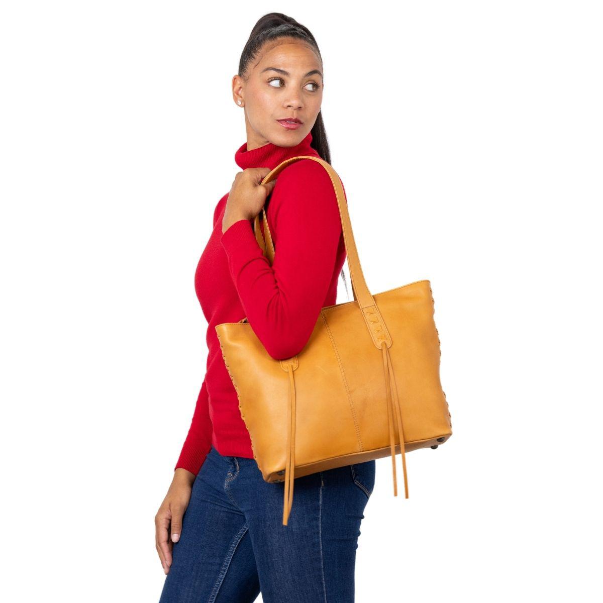 Norah Laced Concealed-Carry Tote