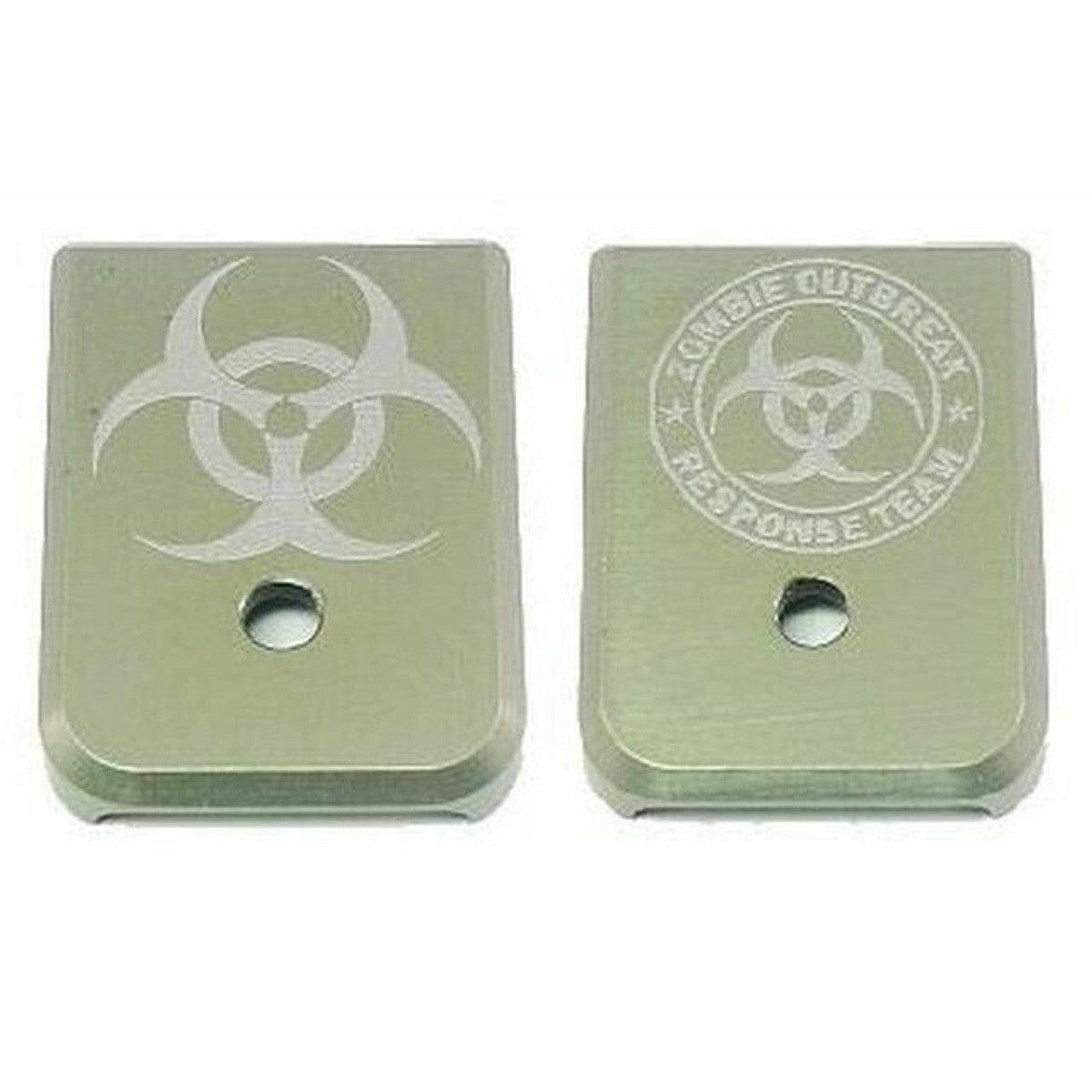 Engraved Magazine Floor Plate for Glock