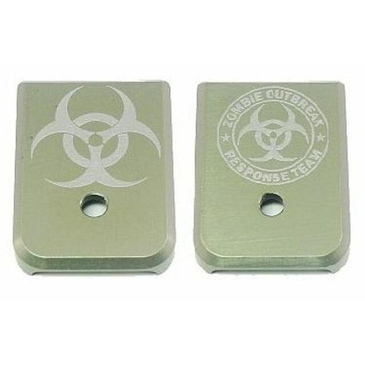 Engraved Magazine Floor Plate for Glock