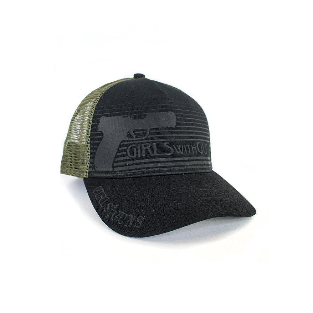 Pistol Trucker Hat | Black