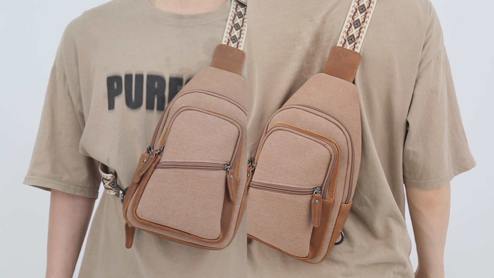 Indie Canvas Sling Concealed-Carry Backpack