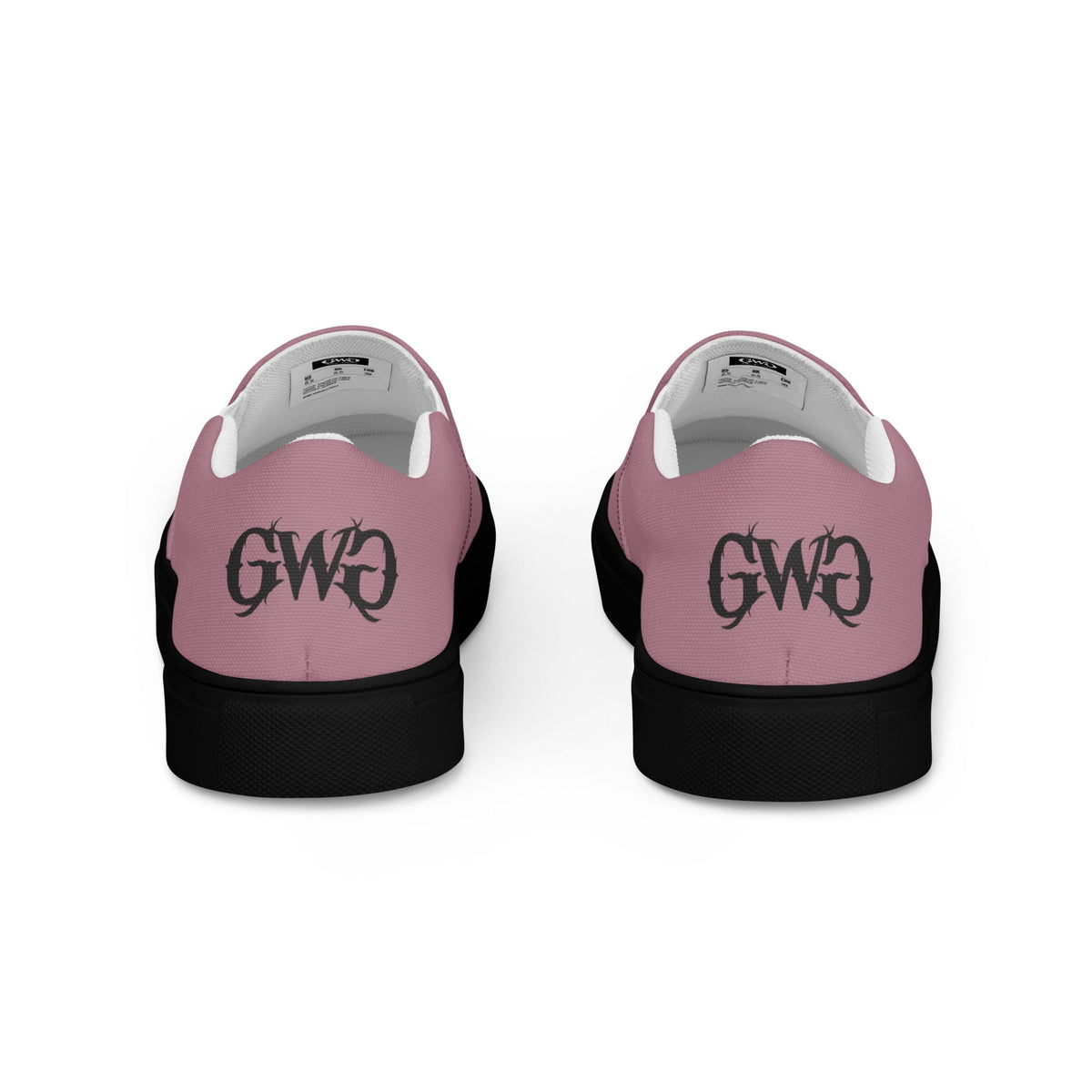 Pistol Trio Women's Mauve Canvas Slip-On Shoes