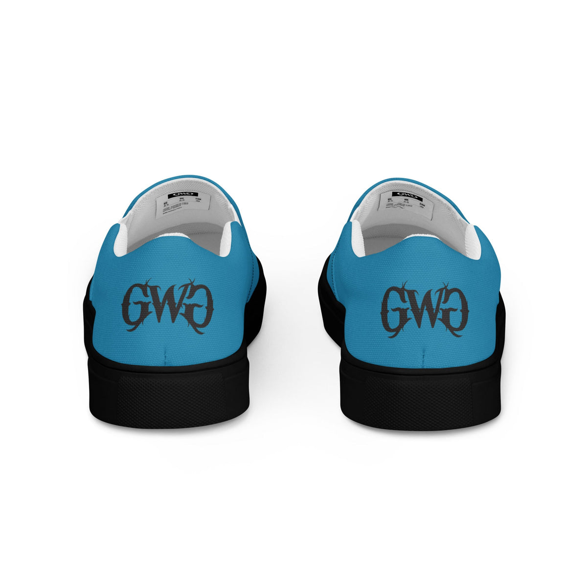 Pistol Trio Women's Deep Teal Canvas Slip-On Shoes