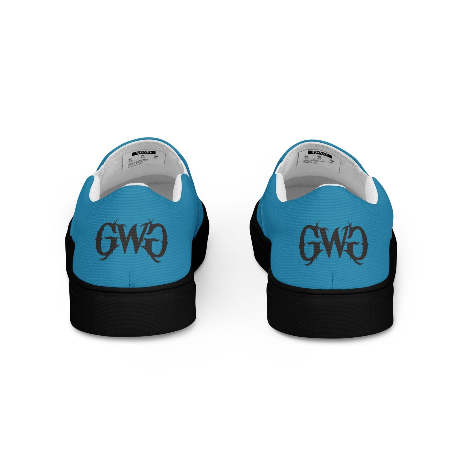 Pistol Trio Women's Deep Teal Canvas Slip-On Shoes