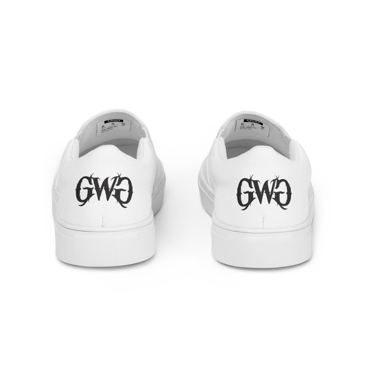 Pistol Trio Women’s White Canvas Slip-On Shoes
