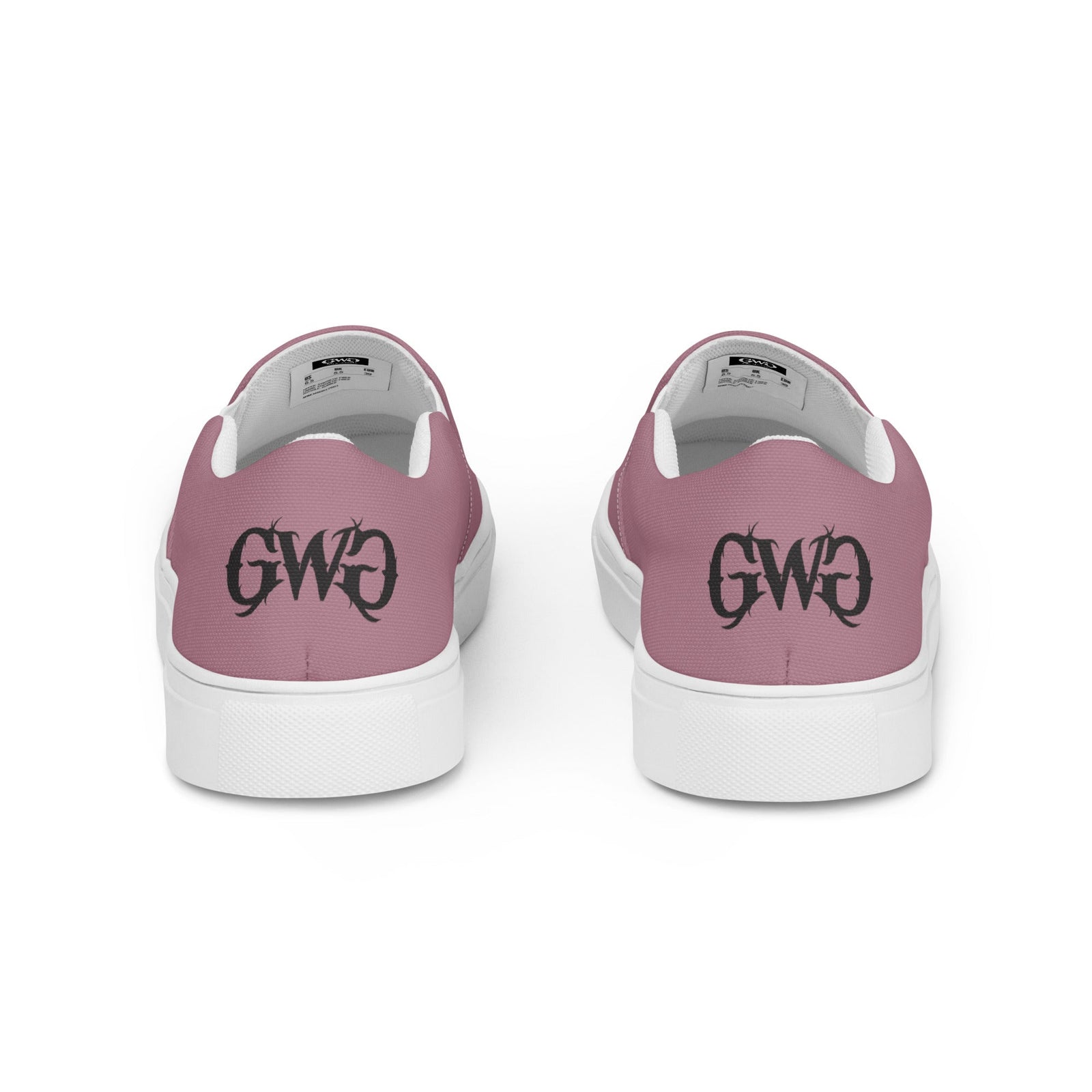 Pistol Trio Women's Mauve Canvas Slip-On Shoes