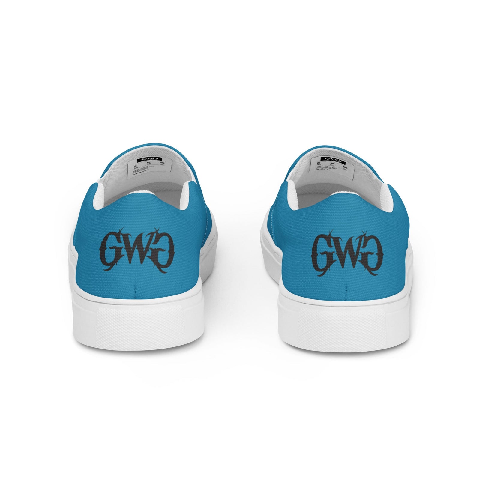 Pistol Trio Women's Deep Teal Canvas Slip-On Shoes