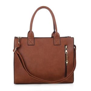 Kate Concealed-Carry Satchel with Coin Purse