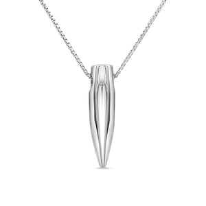 308 Silver Bullet Necklace