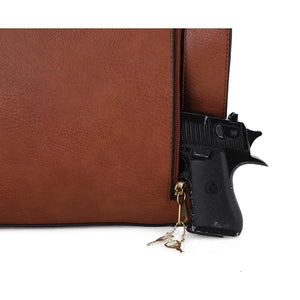 Kate Concealed-Carry Satchel with Coin Purse