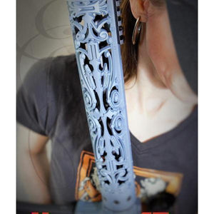 AR-15 Patterned Handguards-Filigree - Blue Titanium