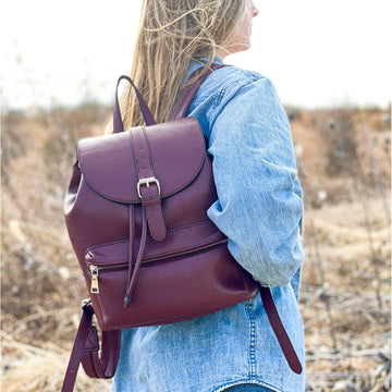 amelia leather backpack Concealed-Carry Backpack | Amelia Backpack | GunGoddess