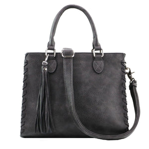 Ann Laced Concealed-Carry Satchel