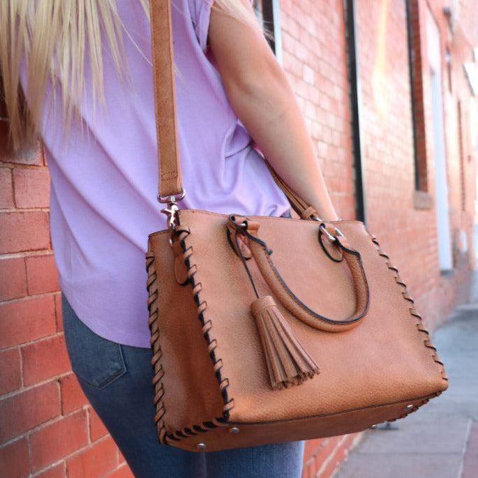 Ladies Concealed-Carry Purse | Croc Town Tote | Gun Goddess