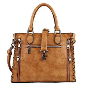 Ann Laced Concealed-Carry Satchel