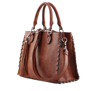 Ann Laced Concealed-Carry Satchel