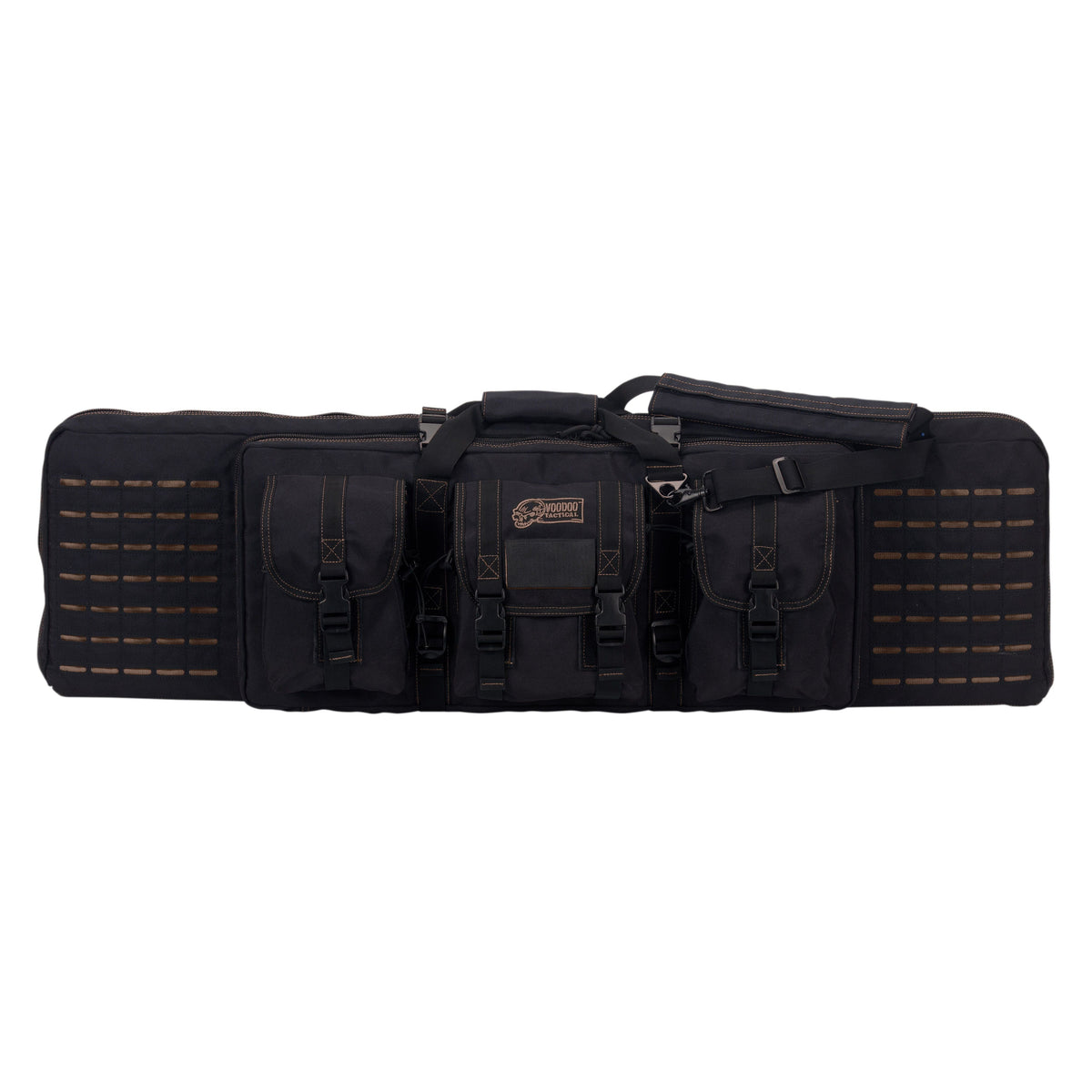 Padded Multi-Gun Case with Die Cut Molle