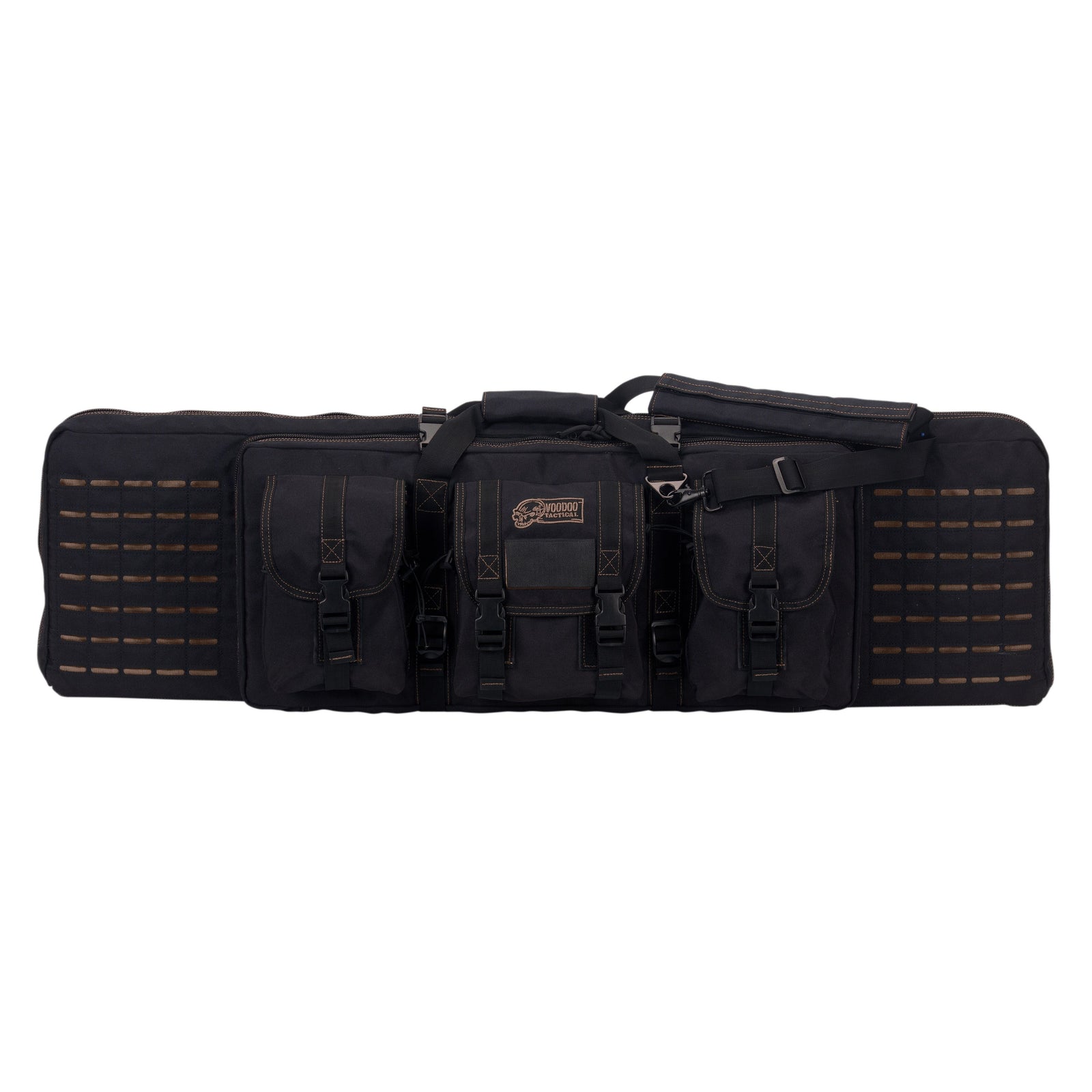 Padded Multi-Gun Case with Die Cut Molle