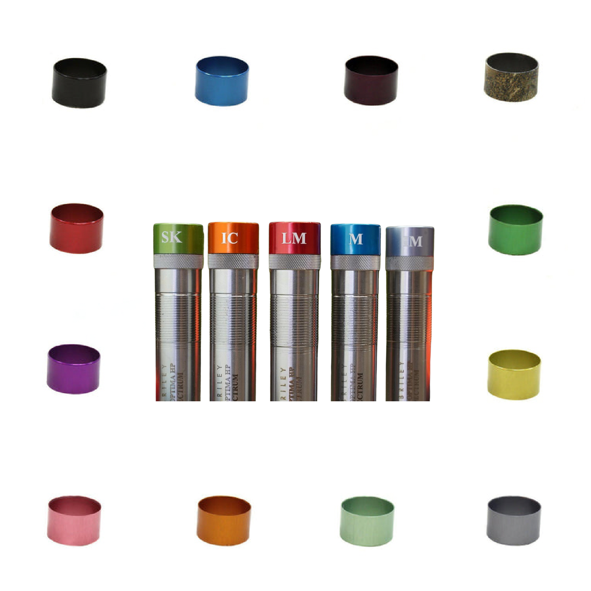 Spectrum Color-Coded Choke Tubes