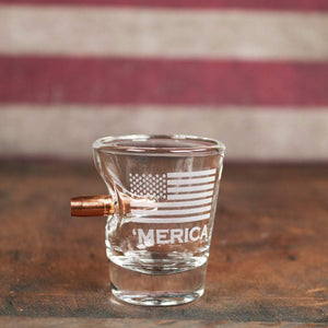 Shot Glass - 'Merica