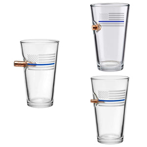 Thin Blue Line Pint Glass