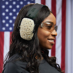 Crystal Sparkle Earmuffs and Glasses
