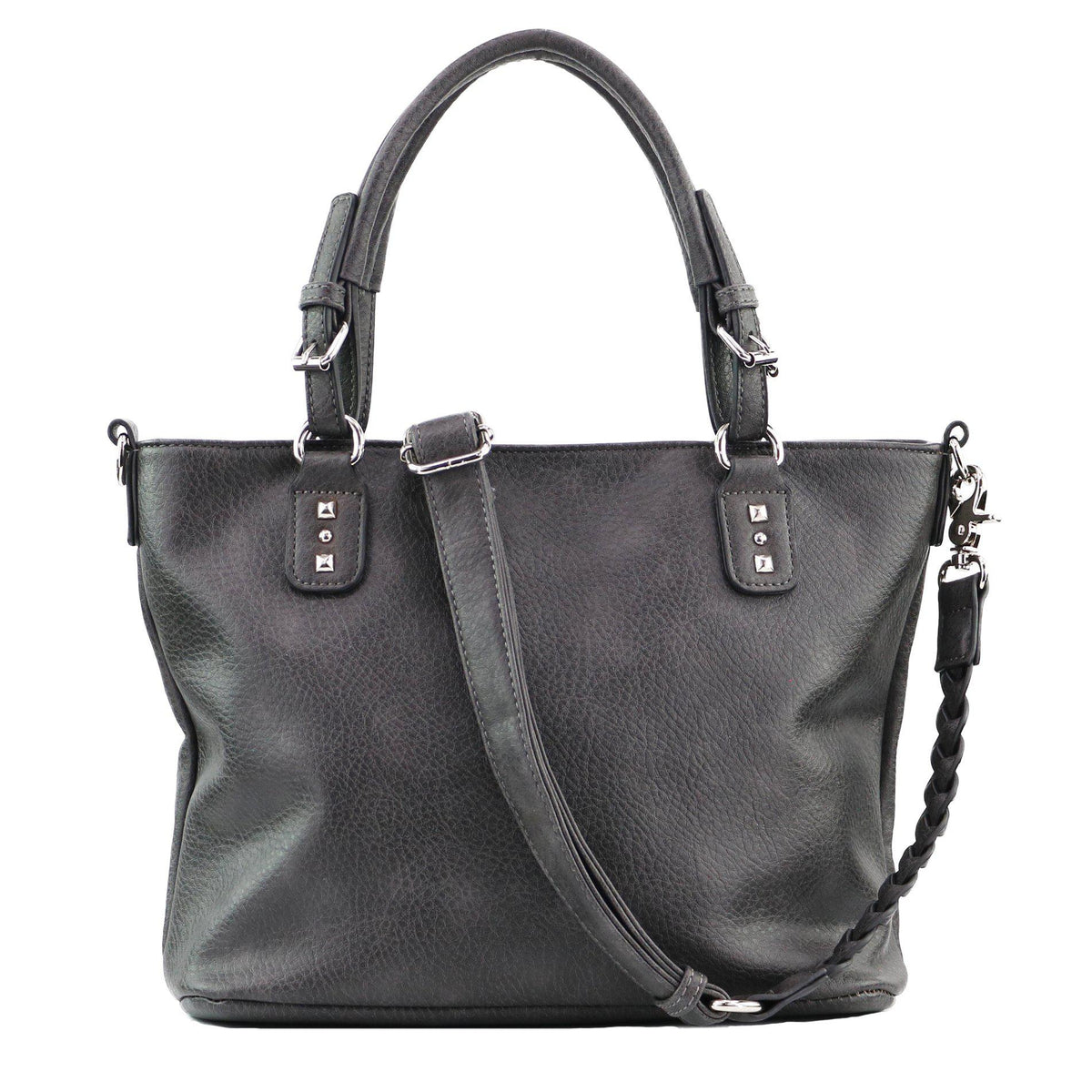 Ella Braided Concealed-Carry Satchel