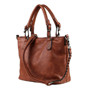 Ella Braided Concealed-Carry Satchel