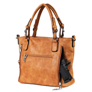 Ella Braided Concealed-Carry Satchel